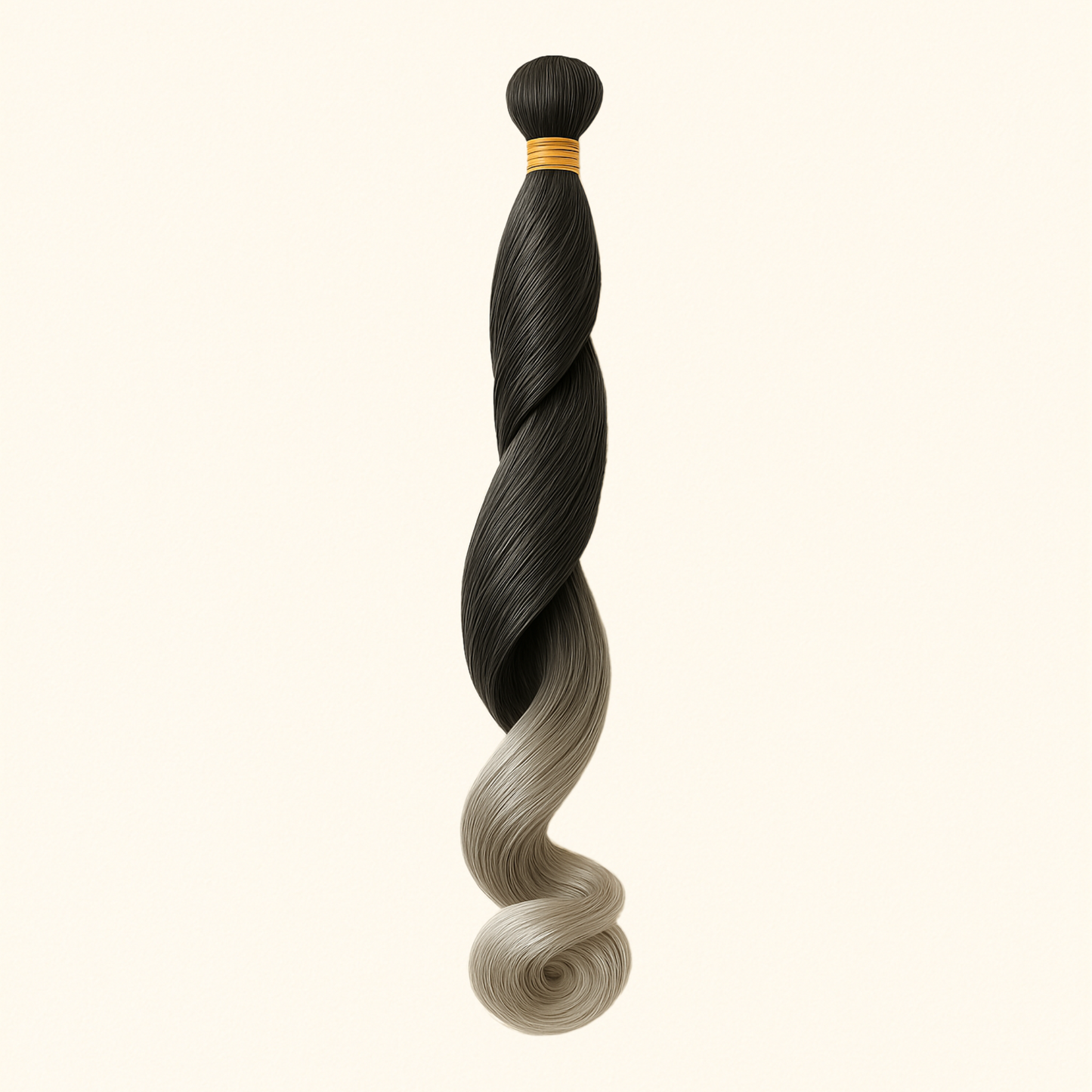 REINE E. French Curls glamour dégradé gris/silver