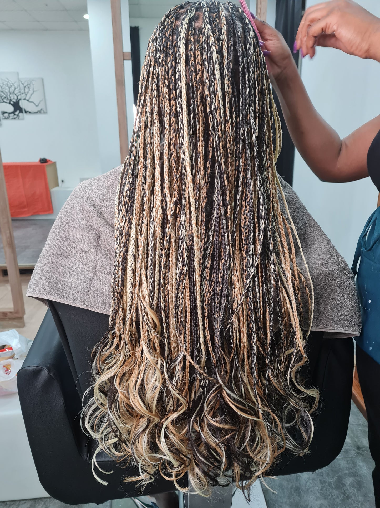 REINE E. French Curls glamour mélange 3 couleurs 4/27/613
