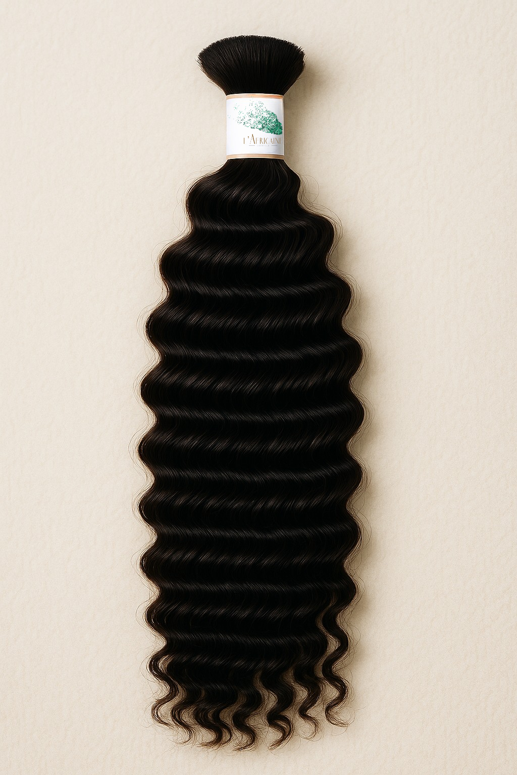 Mèche naturelle boho braids noir Tia style