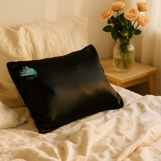 Taie d'oreiller satin double face