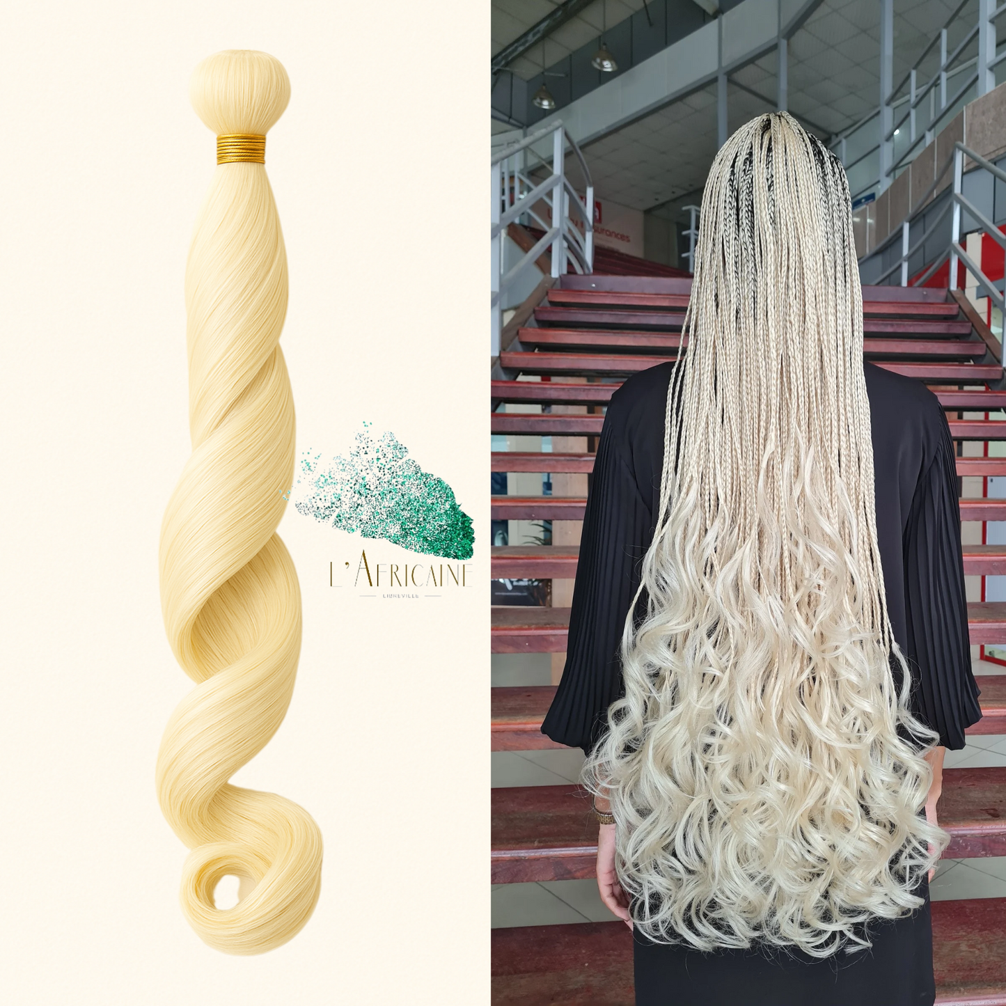 REINE E. French Curls glamour blond platine no 613