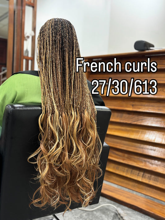 REINE E. French Curls glamour mélange de couleurs 27/30/613