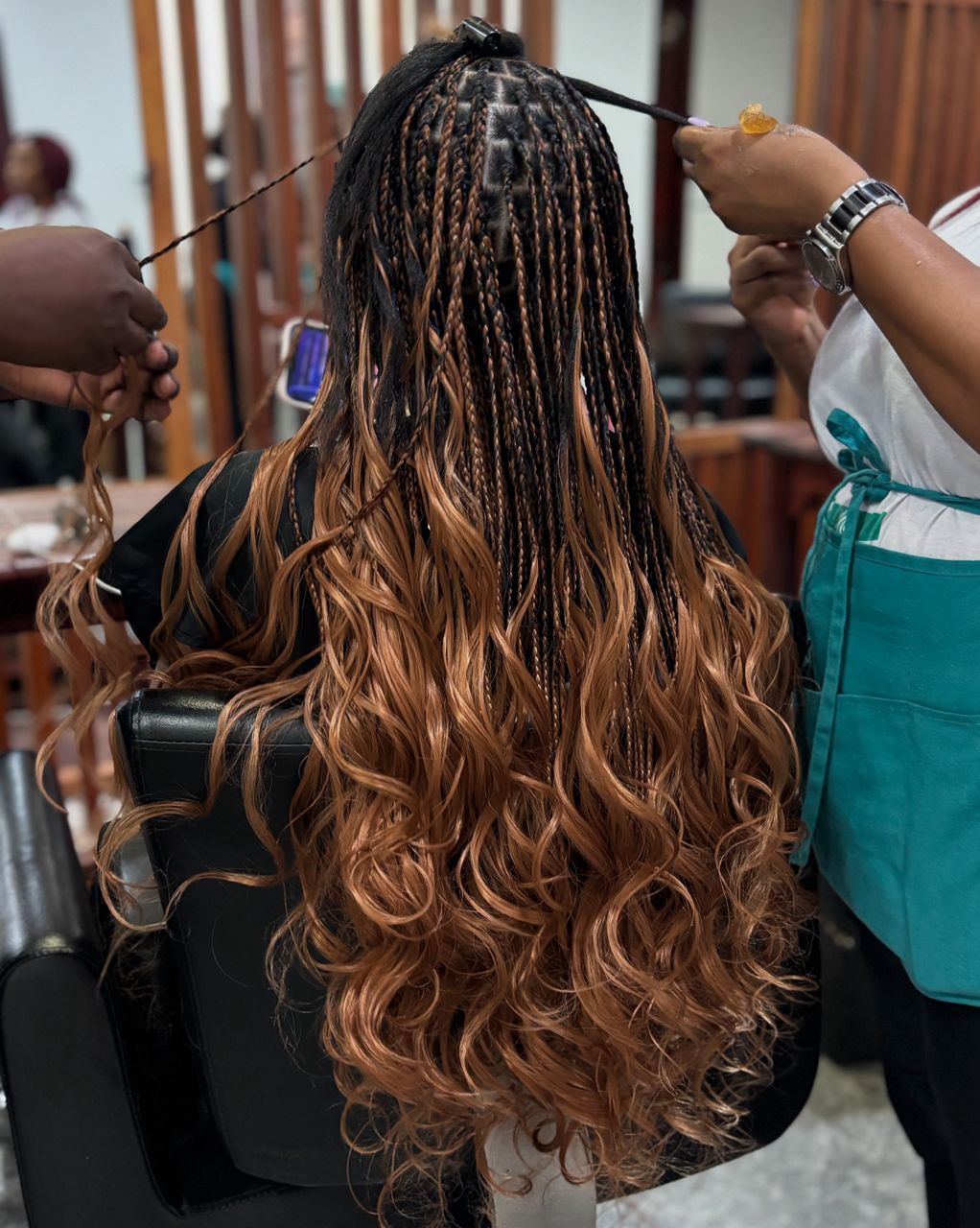 REINE E. French Curls glamour blond foncé no 30