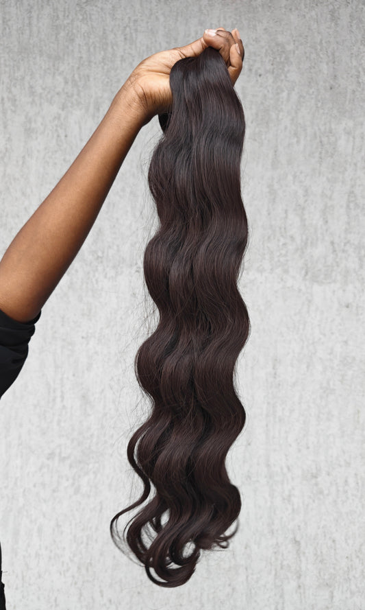 Mèche premium synthétique body wave Anna 24 pouces