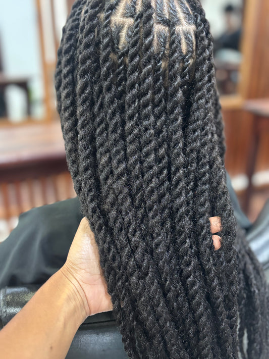 Mèche Afro Marley en tiges