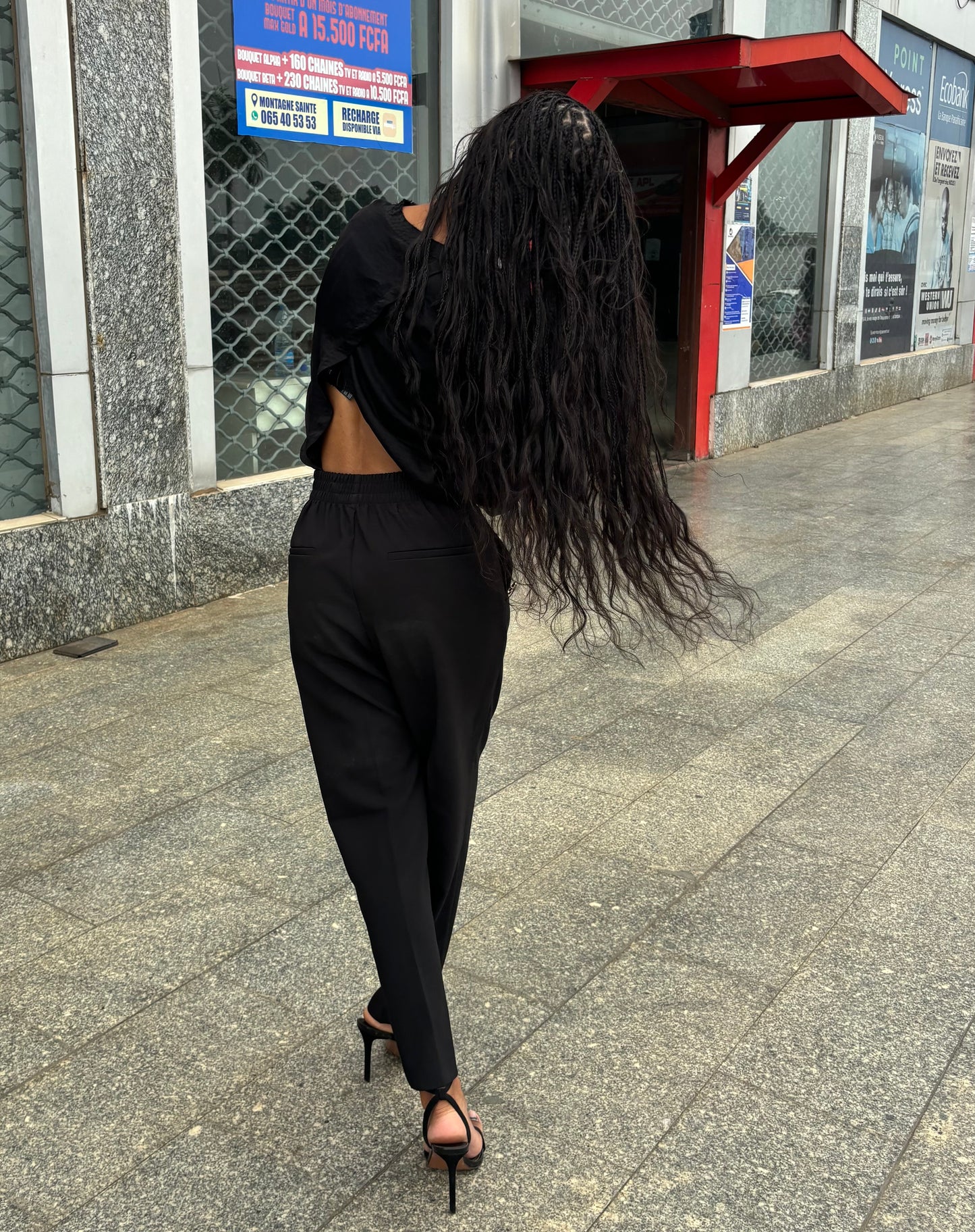 Mèche naturelle boho braids Loose Wave noir