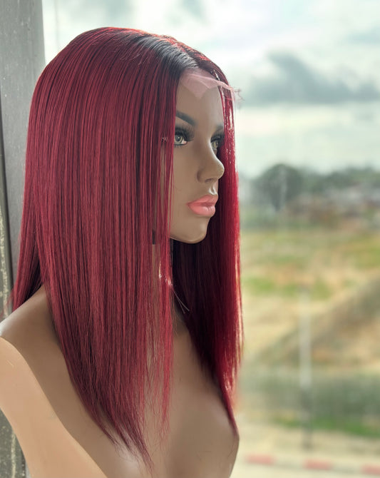 Perruque cheveux 100% Vietnamiens avec closure 2x2 5 couleurs disponible