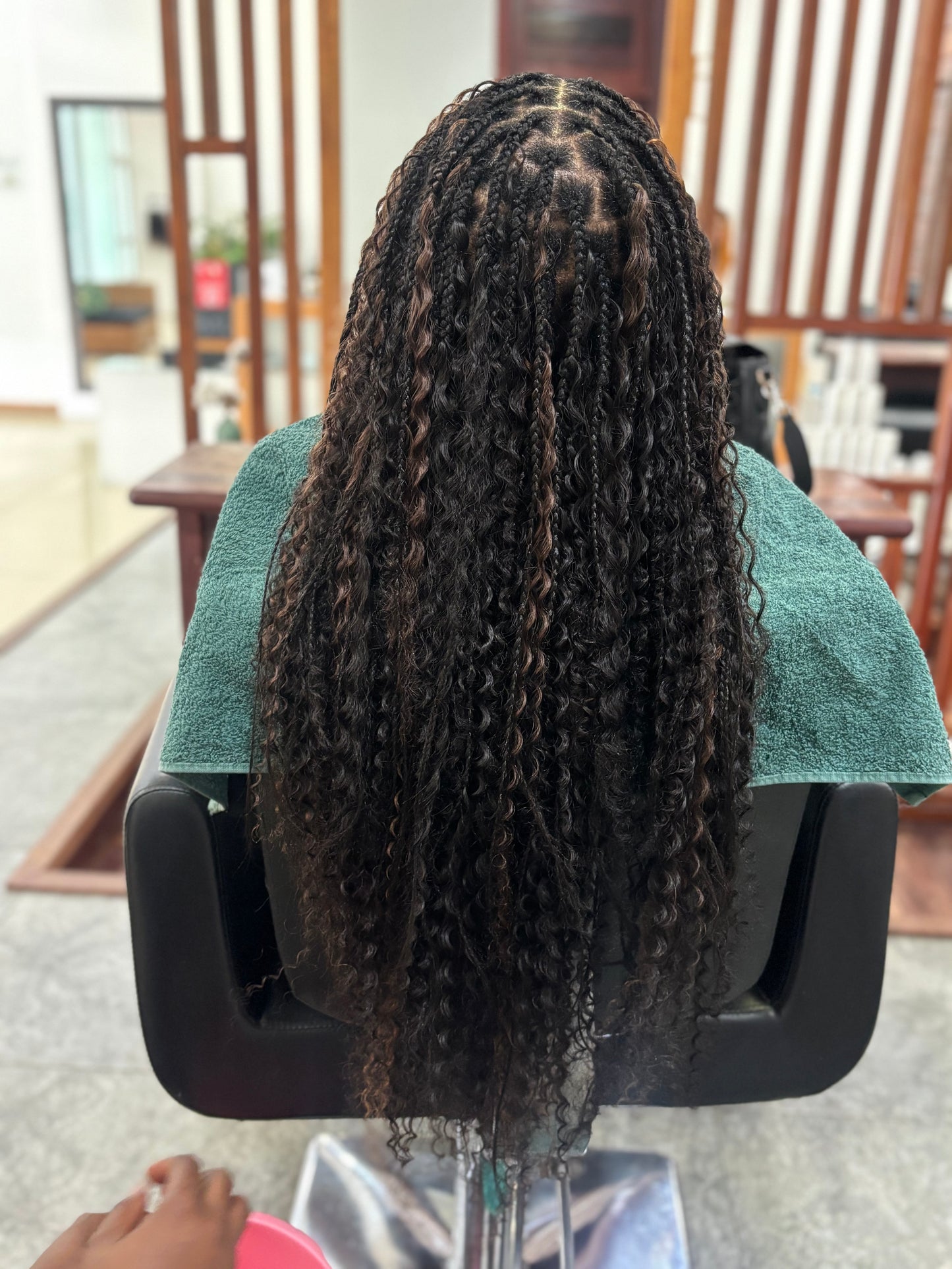 Mèche naturelle boho braids Ella Curl noir