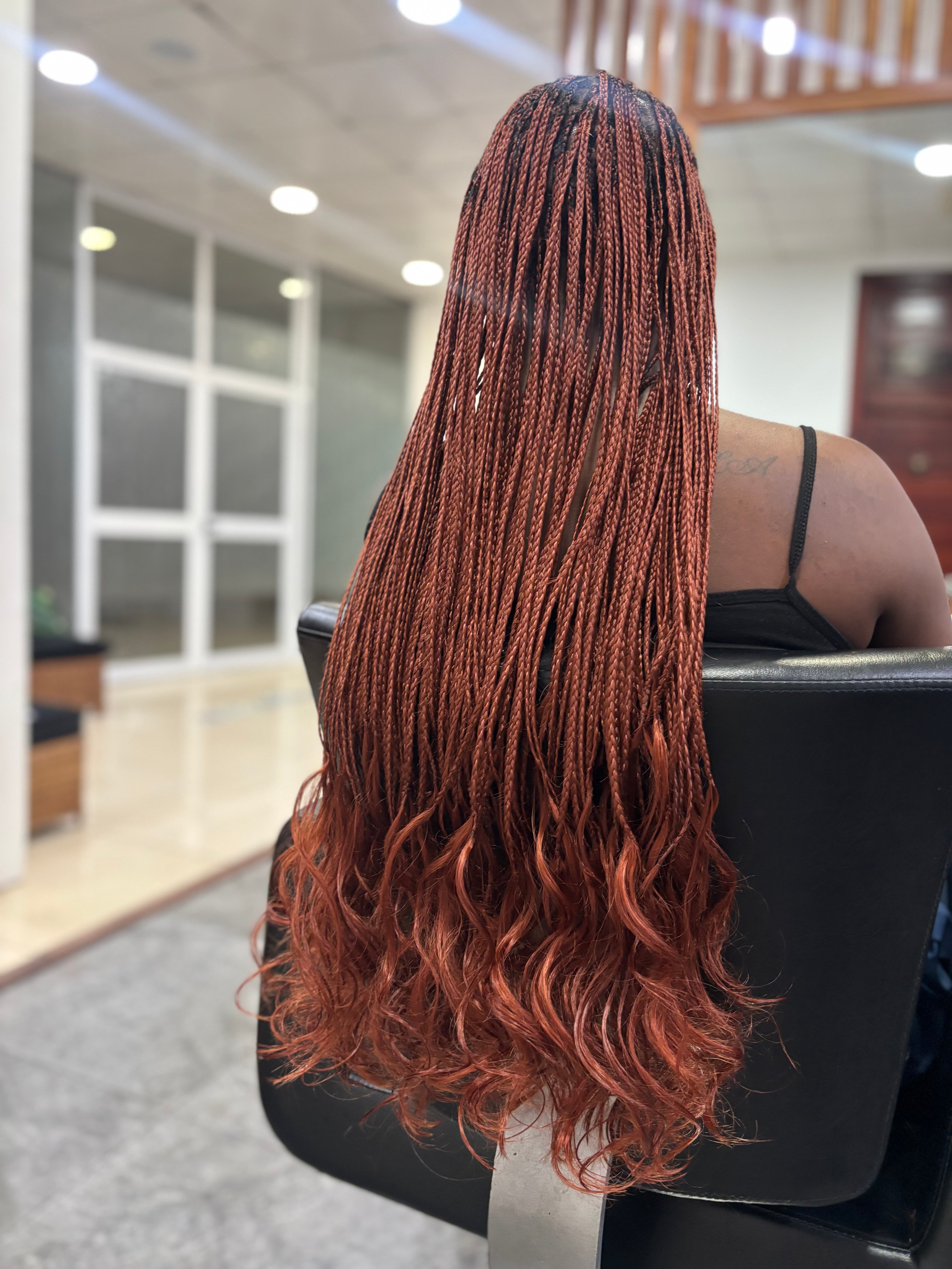 REINE E. French Curls glamour roux no 350 – L'AFRICAINE LIBREVILLE