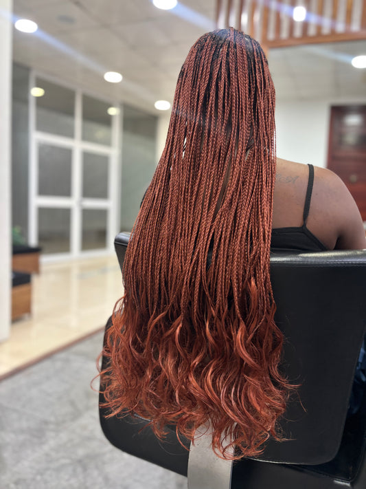 REINE E. French Curls glamour roux no 350