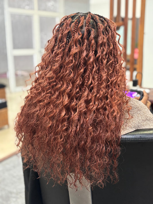 Mèche naturelle boho braids Loose Curl no350