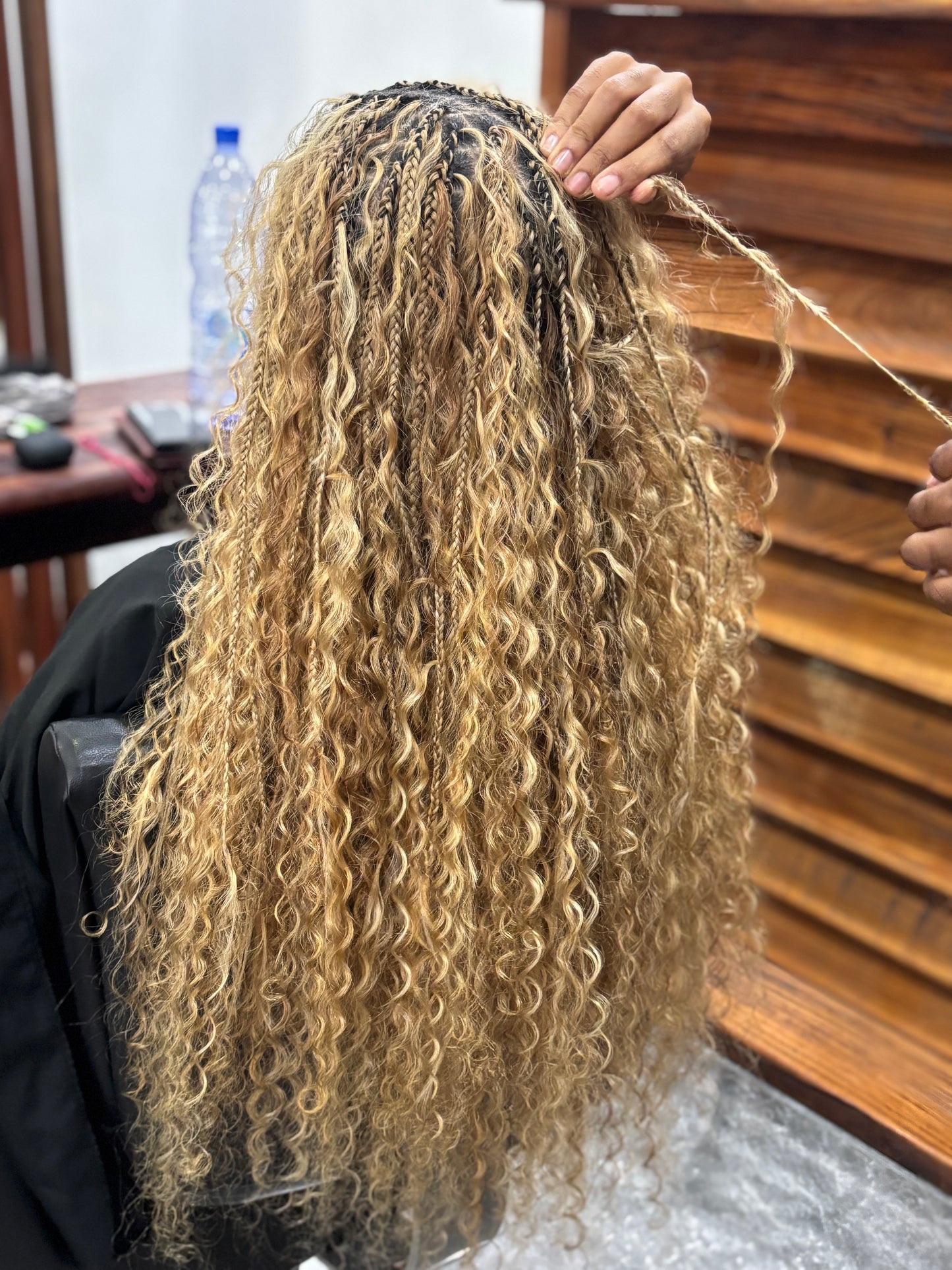 Mèche naturelle boho braids Ella Curl 27/613
