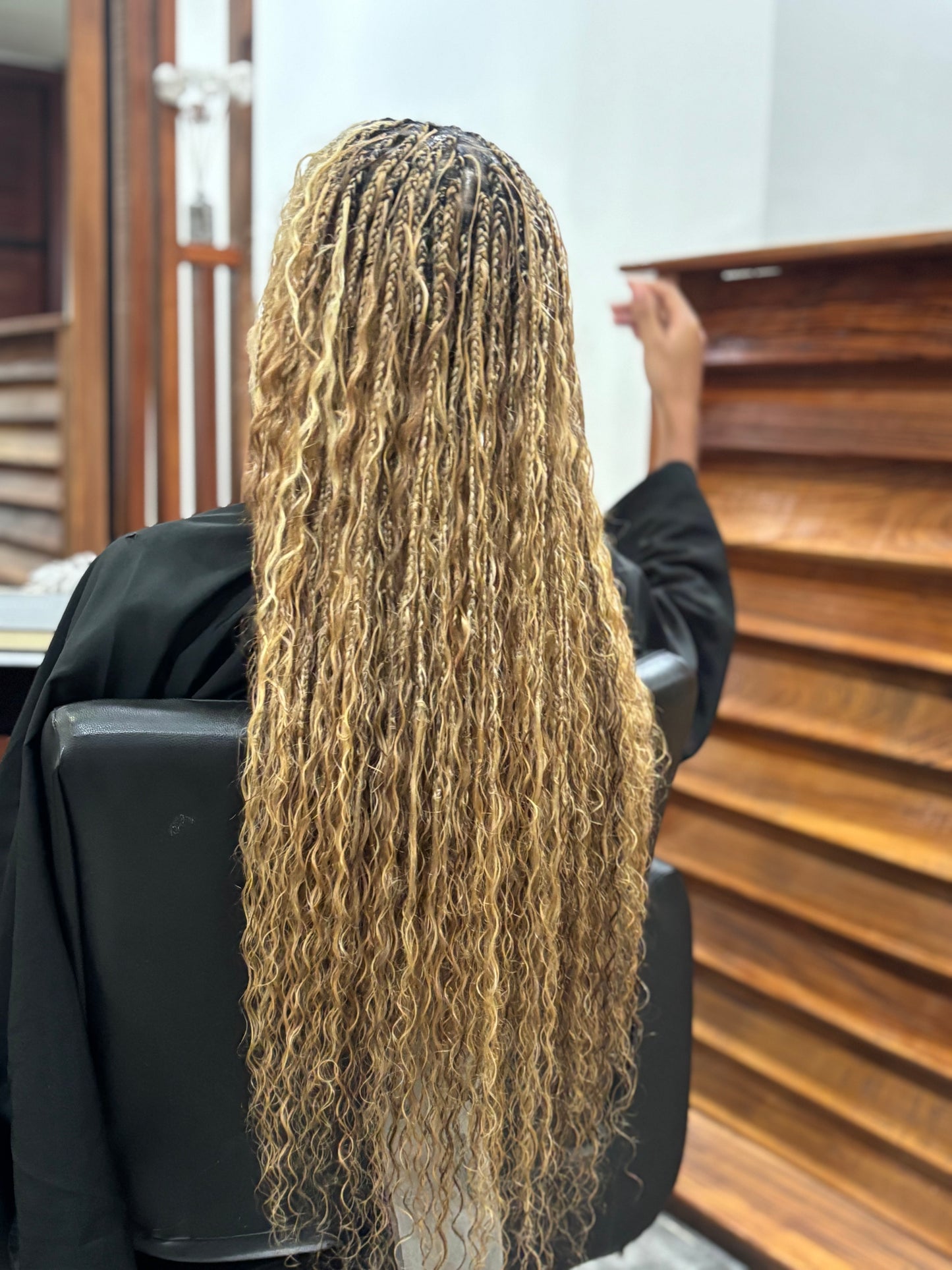 Mèche naturelle boho braids Ella Curl 27/613